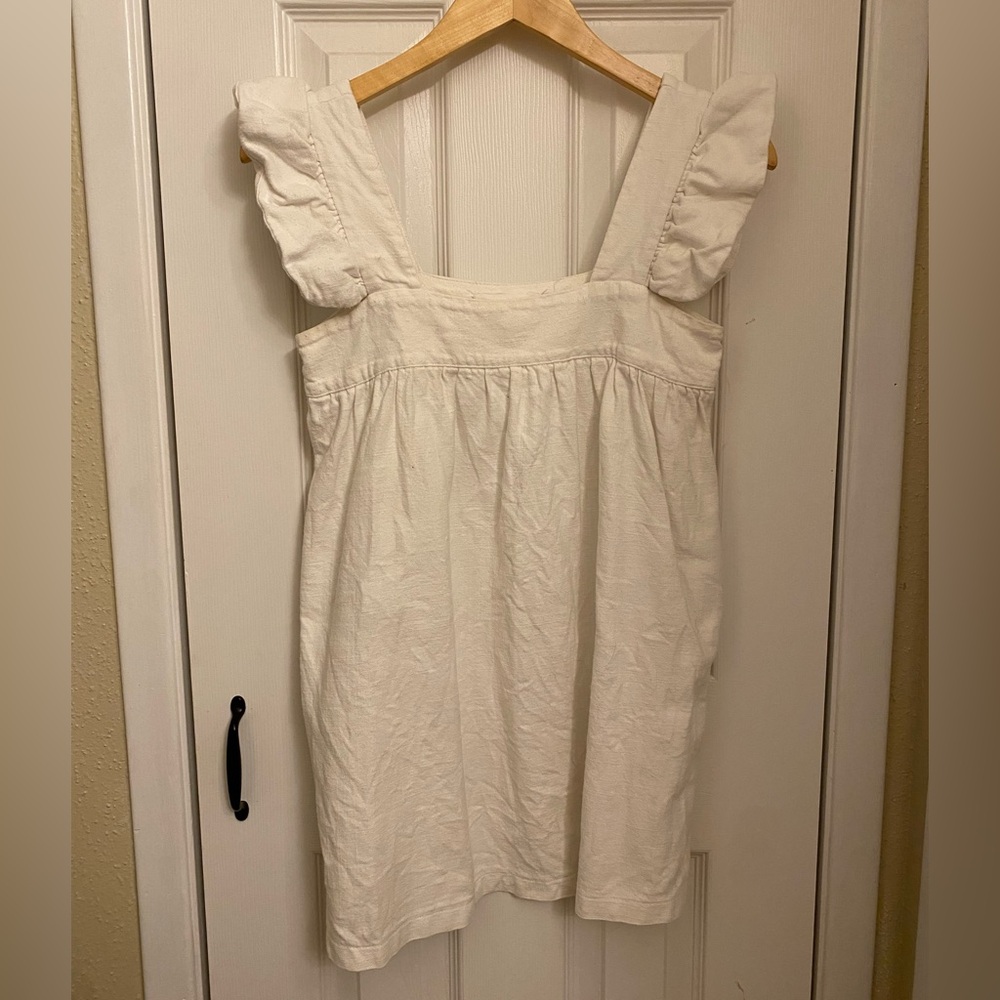 Pomander Place Cream Mini Dress XXS